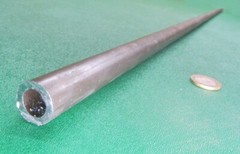 DOM Steel Round Tube, .750″ OD x .510″ ID x .120″ Wall x 5 Foot Length