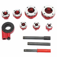 US NEW BSPT Pipe Threader 7 Stock Dies 3/8″, 1/2″, 3/4″,1″, 1-1/4″, 1-1/2″/ 2″