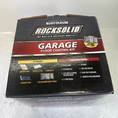Rust-Oleum RockSolid Gray High Gloss Garage Floor Coating Kit Polycuramine 76oz