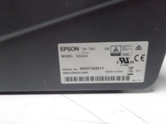 EPSON TM-T88V M244A POS USB + ETHERNET THERMAL RECEIPT PRINTER + Power Supply