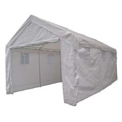Zoro Select 11C542 Heavy Duty Shelter, 20 Ft. X 10 Ft. 8 In., 11C542