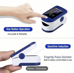 New Fingertip Pulse Oximeter LK87 With Strap And Belt Pouch