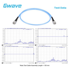 2.4mm Male to 2.4mm Male .086″ Semi-flexible Coax Cable, FEP Jacket, DC-50GHz