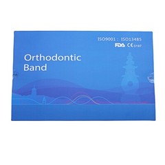 1 Case Dental Orthodontic Plain bands 10-33# 4 kits 96pcs/kit 384pcs