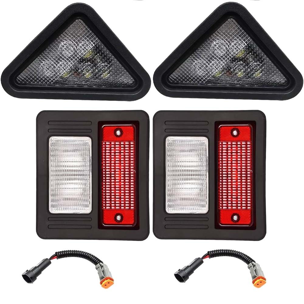 LED Work Light Kit & Halogen Rear Tail Light 6670284 For Bobcat 773 863 A300
