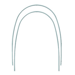 Dental Orthodontic Arch Wire Stainless Steel Nature Form Rectangular Wires 100PC