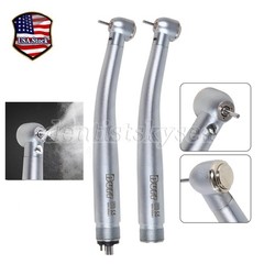 Pieza de mano dental LED con fibra óptica turbina de alta velocidad 2/4H UDM