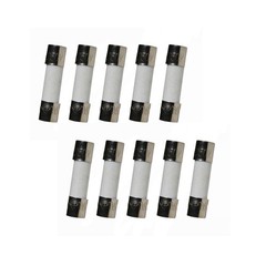 10 Pcs 5x20mm 3A 250V F3AL250V Fast Acting Ceramic Fuse for Electronics
