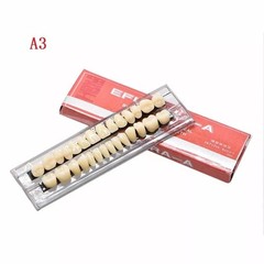 56 Pcs (A2+A3) False Teeth Dental Complete Acrylic Resin Denture Teeth #23 Shade