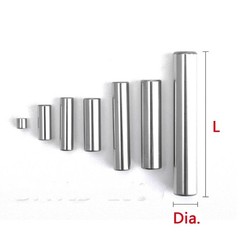 M1 M1.5 M2 304 Stainless Steel Dowel Pins Parallel Pin Roller Pin Bearing Needle