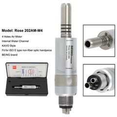 BEING Dental Slow Speed Air Motor Contra Angle Straight Handpiece 4 Hole KAVO