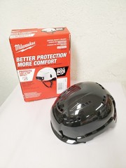 Milwaukee BOLT Black Type 2 Class C Vented Safety Helmet (48-73-1310)