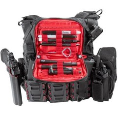 Front Admin Pouch for Plate Carrier, Padded Multi Pocket Molle