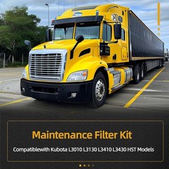 Vehicle Specific Maintenance Filter Kit for Kubota L Models with Magnetic Safety