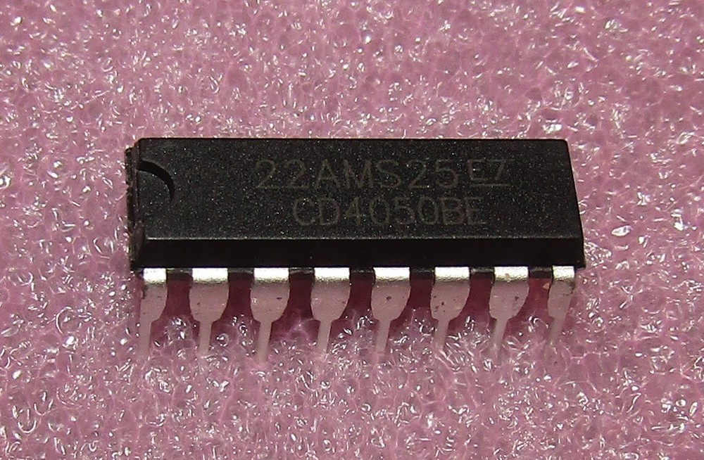 10 Pieces CD4050 CD4050BE CD4050B CMOS Hex Non-Inverting Buffer/Converter DIP16