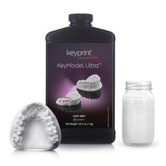 Keystone 4220010 KeyModel Ultra Light Photopolymer Resin Grey 1Kg