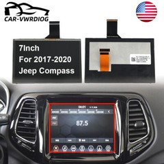 7″ LCD MONITOR Touch-Screen Radio Navigation For JEEP Compass 2017 2018 2019