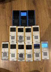 Texas Instruments TI-Nspire CX II CAS,TI CX II, Graphing Calculators Lot Of 13