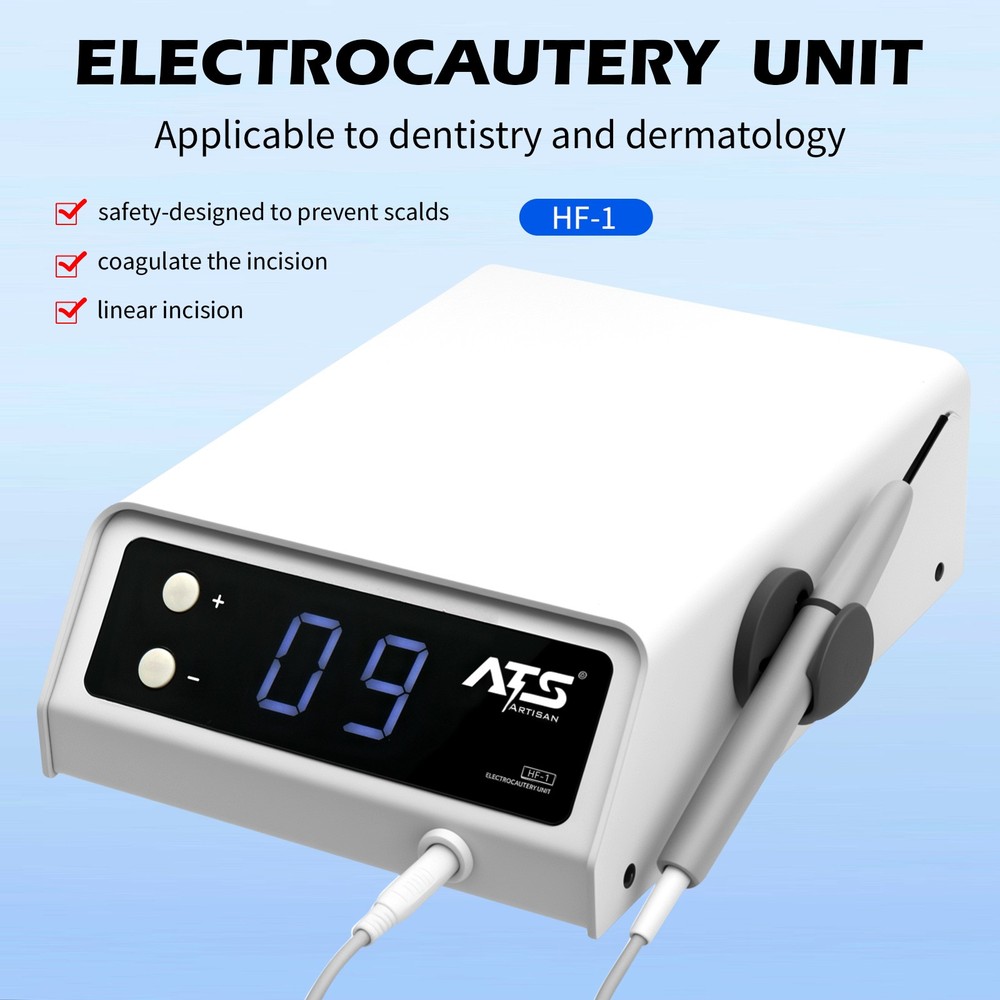 Dental Electrosurge Electrosurgery Unit for Cutting + Coagulating 10 Tips USA