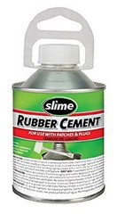 Slime Rubber Cement W/ No Mess Brush Applicator 8 ounces , 1050.