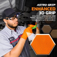 Sas Safety 66575 Nitrile Astro Grip Powder-Free Disposable Glove Xx-Large Pack