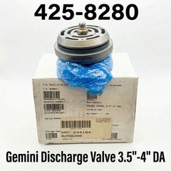 Gemini 425-8280 Compressor Discharge Valve 3.5-4 inch DA/ST Coil Natural Gas CNG