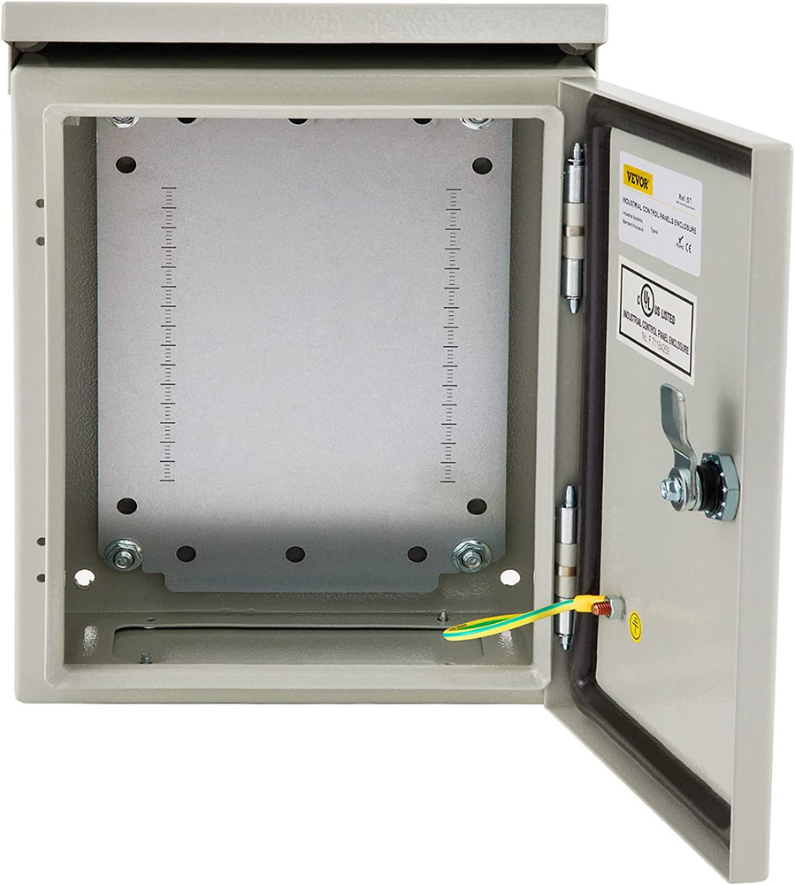 Electrical Enclosure, 12” X 10” X 6”, UL Certified NEMA 4 Outdoor Enclosure,