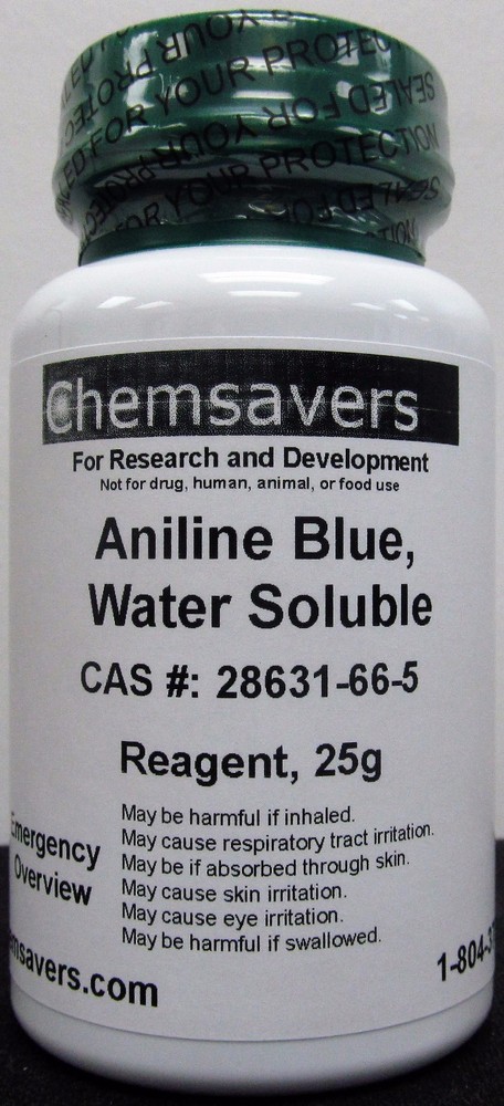 Aniline Blue, Water Soluble, Reagent, 25g