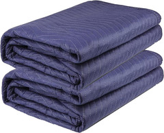 2 Pack Moving Blankets Heavy Duty 80″X72″ Quilted Packing Blankets for Moving
