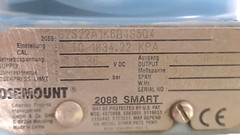 Rosemount G2 2088 G2S22A1K6B4S5Q4 Transmitter ( 1 PCS ) #1306#