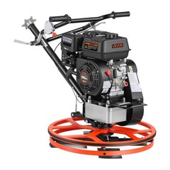 VEVOR Power Trowel 24″ Gas Concrete Finisher w/ Float Pan 5.5HP Kohler Engine