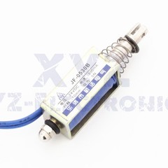 1-10Piece JF-0530B 24V 5N/10mm Pull-Push-Type Reset-Style Solenoid Electromagnet