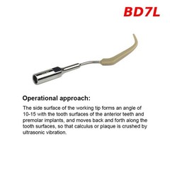 Ultrasonic Dental Scaler Tips Cleaning Implant Orthodontic Fit for SATELEC / DTE