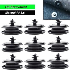 10pcs Universal Car Floor Mat Clips, Anti-Skid Retention Holders for Carpet Fast