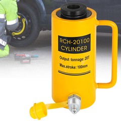 20 Ton 44000lbs Hollow Ram Hydraulic Cylinder Jack Single Acting 100mm 4″ Stroke