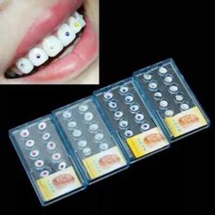 1 Kit Dental Oral Teeth Diamond Tooth Gems Crystal Ornaments Jewelry 2.0mm
