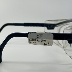 Uvex Z87 Astro 3003-L1 Blue Clear Safety Goggles Glasses Frames 54[]20 130 mm A5