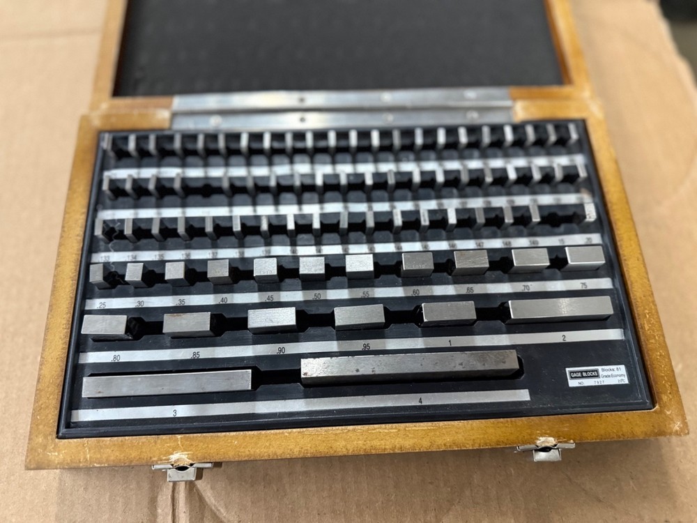 Shars 81 PCS Economy Grade Retangular Gage Gauge Block Set