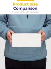 White Shipping Boxes Cardboard Corrugated Mailing Boxes Packing 9X6X4” 25 Pack