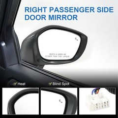 Door Mirror Right Passenger Side Replacement for Honda Civic Sedan Hatchback 202