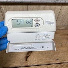2X Emerson 1F86-344 Non-Programmable Thermostat for Single-Stage Systems