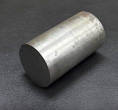 3 7/16″ Diameter 1045 Steel Round Bar Stock – 3.4375″ x 6” Length