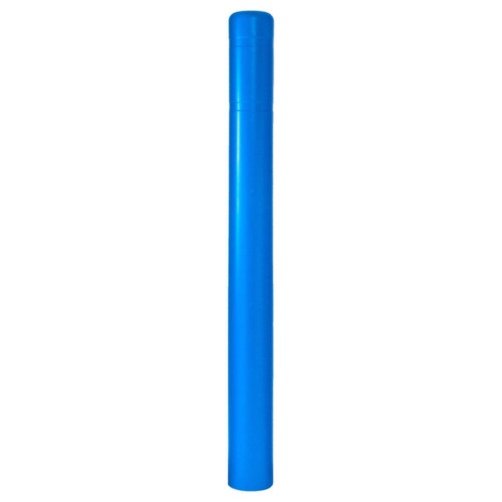 GRAINGER APPROVED CL1385KK Bollard Cover ,Blue ,5 in Dia 12L102