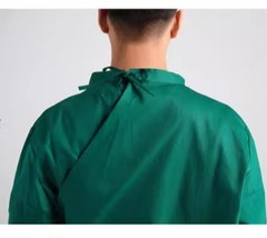 Medical Pure Cotton Surgical Gown Dentist Sterile Operating Room Overalls