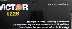 Victor 1226 12-Digit Thermal Printing Calculator (vct-1226) NEW
