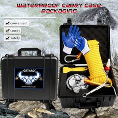 2625 lbs Fishing Magnet Kit Double Sided Magnet Fishing Kit and Rope with Case