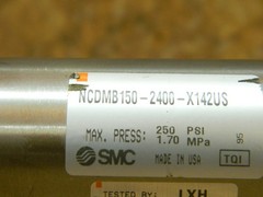 SMC 1-1/2″ Bore X 24″ Stroke NCDMB150-2400-X142US Pneumatic Cylinder