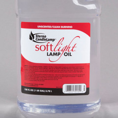 (4-Case) 1 Gal. Clear Smokeless Liquid Candle Paraffin Wax Lamp Lantern Oil Free
