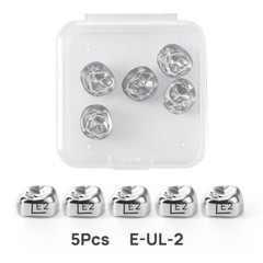 5 Pcs/Box Dental Stainless Steel Kids Primary Molar Crown Pediatric Metal Crowns