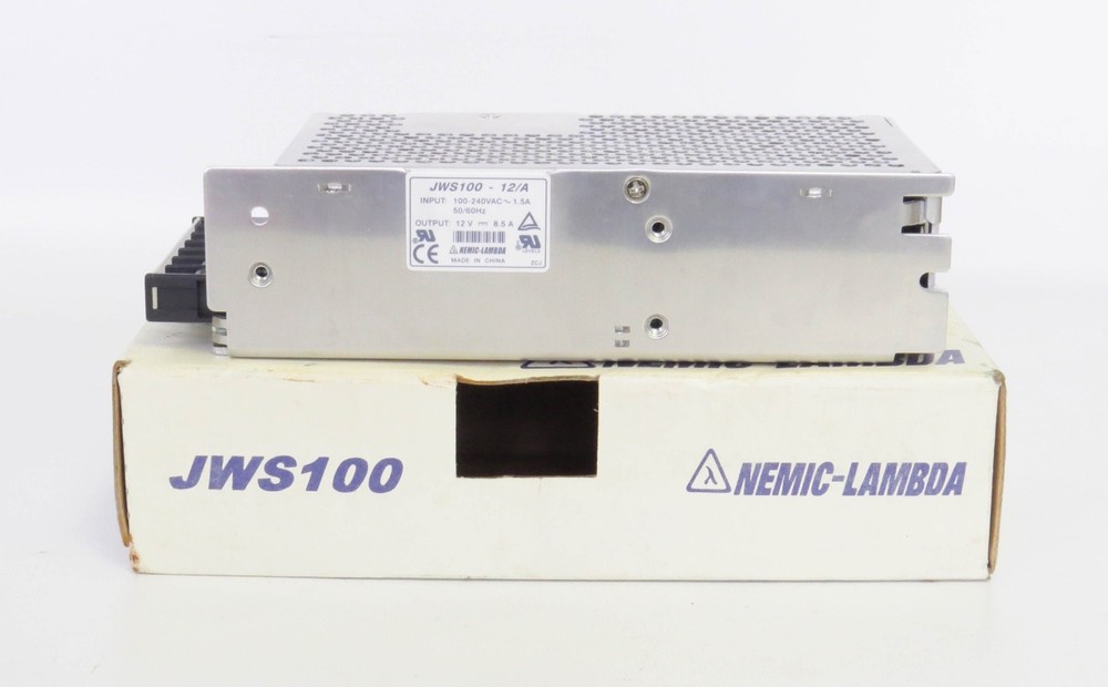 Nemic-Lambda JWS 100 JWS100-12/A Switching Power Supply JWS Series 100-240VAC